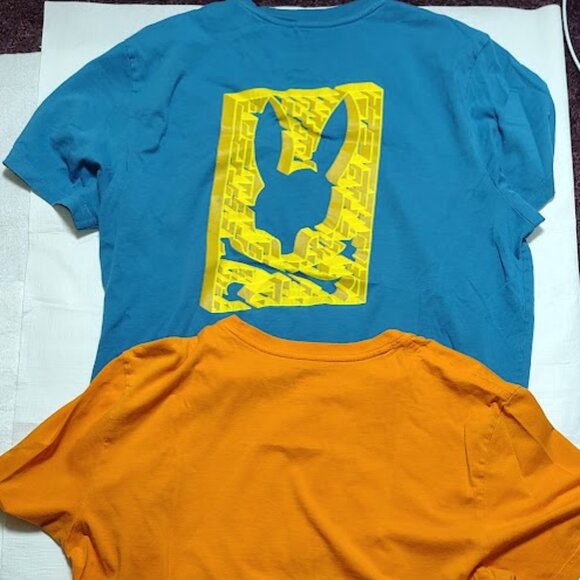 Two very soft Psycho Bunny t-shirts both size 6 (LARGE) - Picture 2 of 4